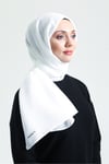 KARACAKRİNKIL SAFİR ŞALKaraca Krinkıl Safir Şal - BEYAZ