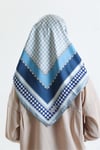 KARACARAYON EŞARPKaraca Rayon Eşarp - BEBE MAVİ/LACİVERT