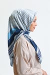KARACARAYON EŞARPKaraca Rayon Eşarp - BEBE MAVİ/LACİVERT