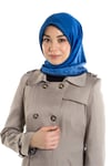 Karaca EşarpRAYON EŞARPKaraca Rayon Eşarp - İNDİGO/LACİVERT