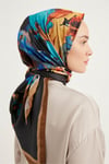 DiğerRAYON EŞARPKaraca Rayon Eşarp - KAHVE/LACİVERT