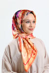 KARACARAYON EŞARPKaraca Rayon Eşarp - ORANGE/MOR