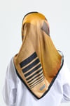 KARACARAYON EŞARPKaraca Rayon Eşarp - SİYAH/GOLD