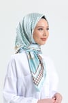 KARACARAYON EŞARPKaraca Rayon Eşarp - SU YEŞİLİ