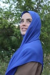 Karaca EşarpSAFİR ŞALKARACA SAFİR ŞAL - SAKS MAVİSİ
