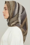Karaca EşarpRAYON EŞARPKARACA SOYUT DESEN RAYON EŞARP -  AÇIK KAHVE 