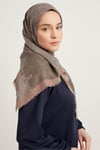 DiğerYÜN EŞARPKaraca Yün Eşarp -  PUDRA/LİLA