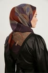 DiğerYÜN EŞARPKaraca Yün Eşarp -  SİYAH/LİLA