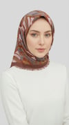 Karaca EşarpYÜN EŞARPKIŞLIK YÜN EŞARP - GRİ / KİREMİT 