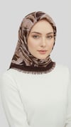 Karaca EşarpYÜN EŞARPKIŞLIK YÜN EŞARP - KREM / KAHVE