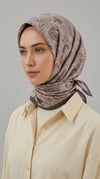 Karaca Eşarp ŞAL EŞARP MELORA 120*120 CM COTTON EŞARP - ANTRASİT GRİ 