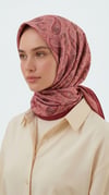 Karaca Eşarp ŞAL EŞARP MELORA 120*120 CM COTTON EŞARP - KIRMIZI
