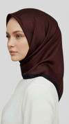 Karaca EşarpRAYON EŞARPMİKRO DESENLİ RAYON EŞARP - SİYAH / MÜRDÜM