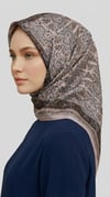 Karaca EşarpRAYON EŞARPMORİYA DESENLİ CUPRO EŞARP - LACİVERT