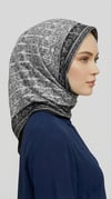 Karaca EşarpRAYON EŞARPMORİYA DESENLİ CUPRO EŞARP - SİYAH 