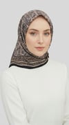 Karaca EşarpRAYON EŞARPMORİYA DESENLİ CUPRO EŞARP - SİYAH 