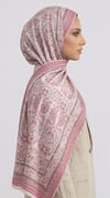 Karaca EşarpCOTTON ŞAL PETRA ETNİK DESEN COTTON ŞAL -  KREM / PEMBE