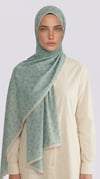 Karaca EşarpHİNT İPEĞİ ROSA DESENLİ VUAL İPEK ŞAL -