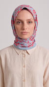 Karaca EşarpKOTON EŞARP VELORA DESENLİ COTTON  EŞARP - GRİ / KIRMIZI