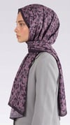 Karaca EşarpCOTTON ŞAL VELORA DESENLİ COTTON ŞAL -  GÜL KURUSU