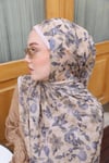 Karaca EşarpCOTTON ŞAL VELORA DESENLİ COTTON ŞAL - SARI