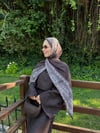 Karaca EşarpCOTTON ŞAL ZİNCİR DESENLİ COTTON ŞAL -ACI KAHVE