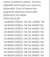 Kadın Taba Pamuk Viskon Büyük Beden Tunik