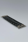 Beaded Apple Watch Band - Hematite Special Design
