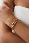 Cartier Taşlı Çivi Bileklik Rose Gold
