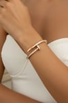So Chic Taşlı Bileklik Rose Gold