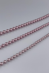 Doğal İnci Kolye Pembe 6 mm