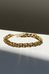 Gold Plated Scaly Bracelet