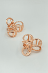 Small Claw Hair Clip Rose