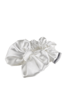 Light Up Bow Scrunchie White