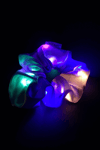 Light Up Lilac Satin Scrunchie