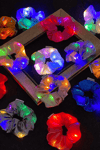 Light Up Powder Satin Scrunchie