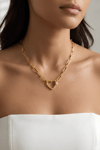 Gold Heart Necklace