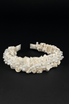 Crystal & Pearl Embellished Cream Bridal Headband