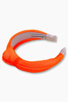 Neon Orange Knotted Headband