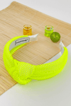 Neon Green Knotted Headband