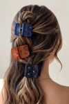 Flower Figured Hair Clip Set-6