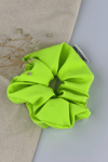 Scrunchie Lastik Toka - Neon Yeşil