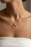 Nail Necklace Bronze