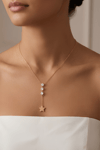 Star Stone Necklace Bronze
