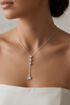 Star Stone Necklace Silver