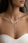 Ball Multi-layer Silver Necklaces
