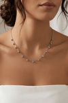 Ball Silver Chain Necklace