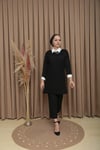 Kadın Siyah Simli Tunik