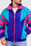 Unisex Renkli 80ler Vingate Mevsimlik Mont