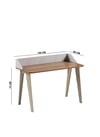 Beehome Çalışma Masası Alçak Panel 60x120